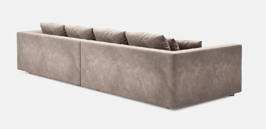 Tapicerowany tył sofy Tiga