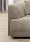 Kanapa Tiga Bigsofa z elektrycznie wysuwanym siedziskiem 302x137cm cappuccino - Riviera 16