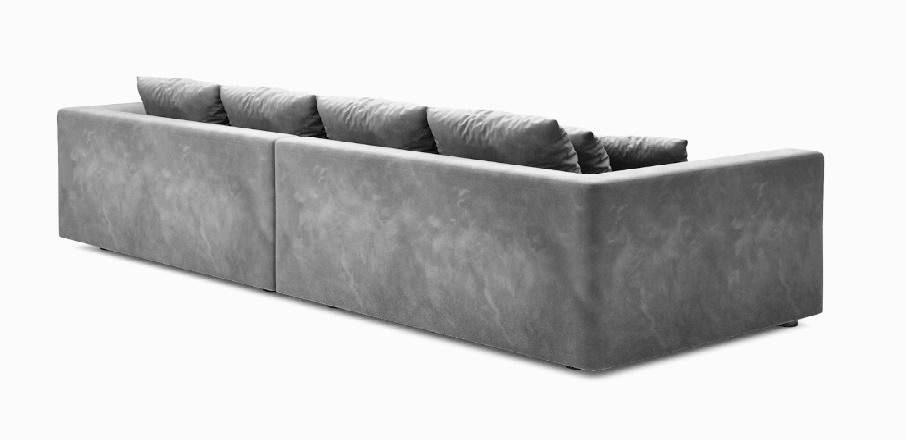 Tapicerowany tył sofy Tiga