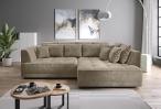 Prawy narożnik Tiga z elektrycznie regulowanym siedziskiem 286x207cm cappuccino - Riviera 16