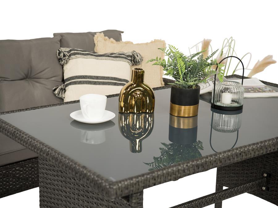 stylowe meble ogrodowe z technorattanu