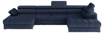 Narożnik Selva XL z funkcją spania 339x223cm prawy – Austin 15