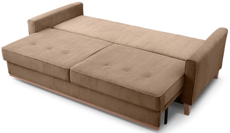 rozłożona sofa Aris