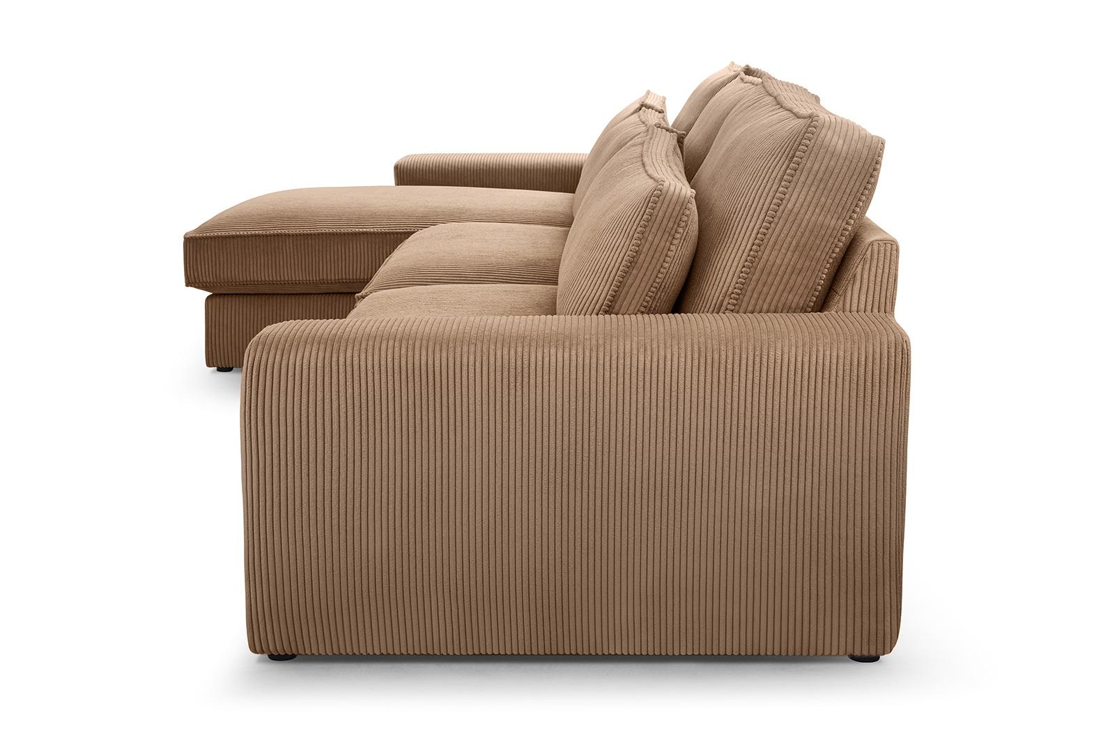 narożnik w tkaninie obiciowej Lincoln