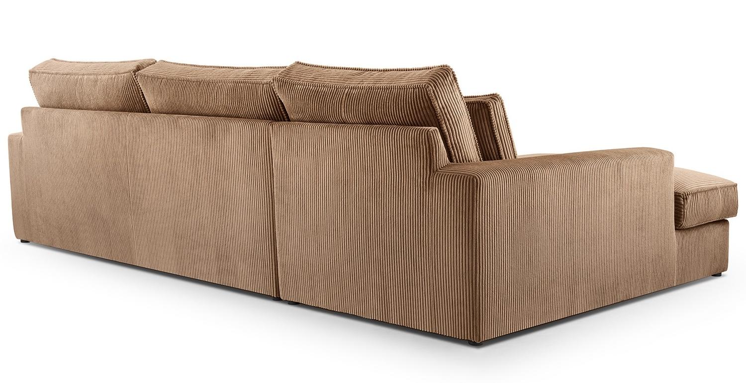 narożnik z tapicerowanym tyłem