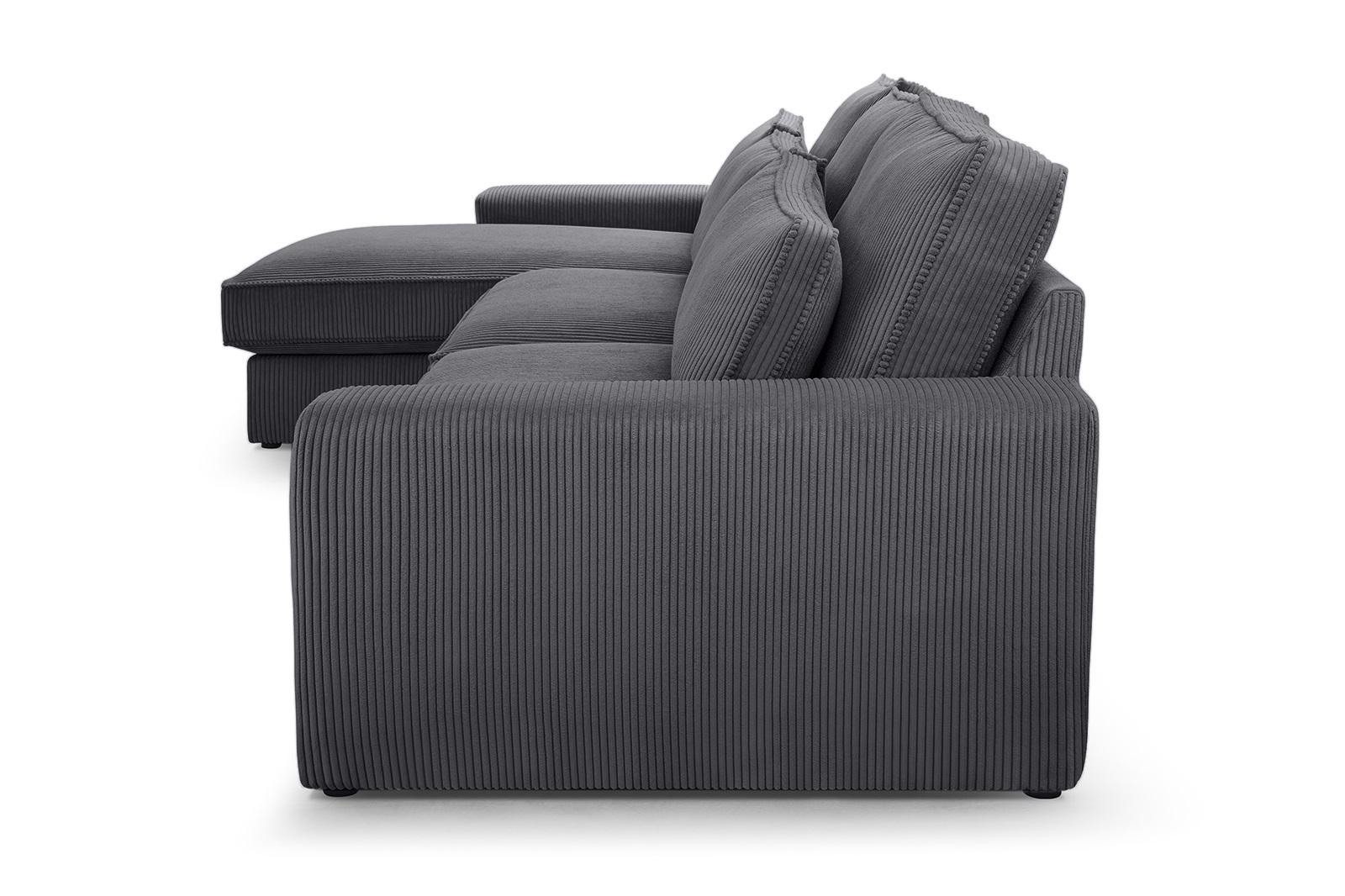 narożnik w tkaninie obiciowej Lincoln