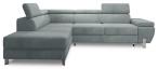 Narożnik Molina L 263x210 cm Royal Velvet 19 szary lewy