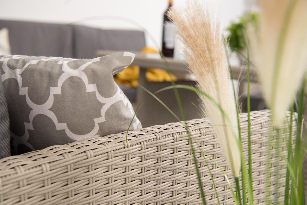 brązowy zestaw technorattanowy Cofete Brown