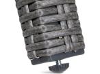 Fotel technorattanowy Laritto z regulacją - Grey - 2szt