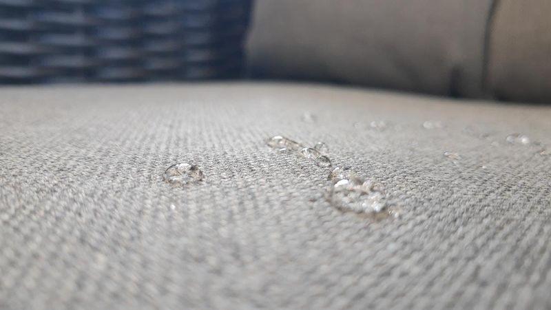 Poszewki o właściwościach hydrofobowych