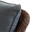 Komplet foteli technorattanowe Novici - Brown - 2szt