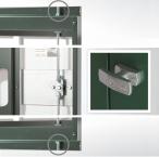 Biohort domek metalowy Europa 3 kwarcowy szary 244x156cm