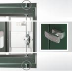 Biohort domek metalowy Europa 3 kwarcowy szary 244x156cm