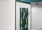 Biohort domek metalowy Europa 3 kwarcowy szary 244x156cm