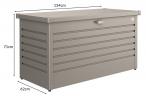 Metalowa skrzynia ogrodowa Leisuretime Box 460L