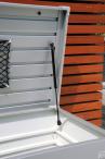 Metalowa skrzynia ogrodowa Leisuretime Box 460L
