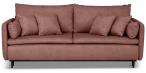 Różowa Sofa Asti z poduszkami 215x96cm - Cloud 63