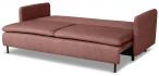 Różowa Sofa Asti z poduszkami 215x96cm - Cloud 63