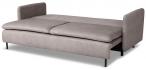 Rozkładana Sofa Asti z poduszkami 215x96cm Cloud 81 - jasnoszara