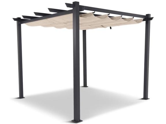 Terasová pergola Kirn 3x3 - Krém