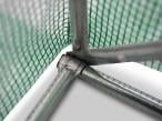 Tunel foliowy metalowy 4x2m – zielony