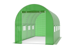 Tunel foliowy metalowy 4x2m – zielony