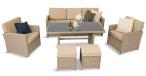 Meble technorattanowe Cofete Dining – Natural