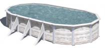 Duży basen stalowy GRE FINLANDIA 730x375x132cm KIT730N