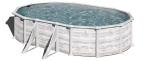 Basen całoroczny GRE GROENLANDIA 610x375x132cm KITPROV618N
