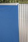 Basen ogrodowy stalowy KEA 350x350x120cm GRE
