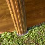 Basen całoroczny GRE PCIFIC 300x300x120cm brązowy KIT300WQGRE