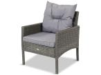 Zestaw mebli technorattanowych Perata Grande – Anthracite
