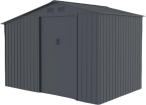 Domek narzędziowy z wiatą Wipper 278x191cm (5,3m2) – Antracyt