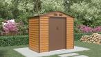 Domek ogrodowy na rowery Agger 213x127cm (2,7m2) - Wood