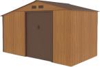 Metalowa szopa z drewutnią Wipper 342x191cm (6,5m2) – Wood