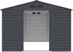 Szopa narzędziowa blaszana 277x319cm (8,8m2) – Antracyt