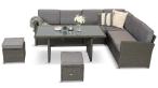 Zestaw mebli technorattanowych Cofete – Anthracite