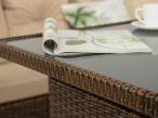 Zestaw mebli z technorattanu Torino Dining – Carmel