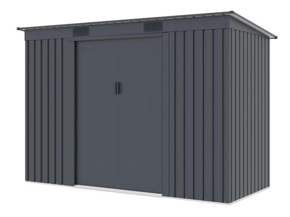 Gartwerk - Ganner 261x121x176cm - Antracit A15