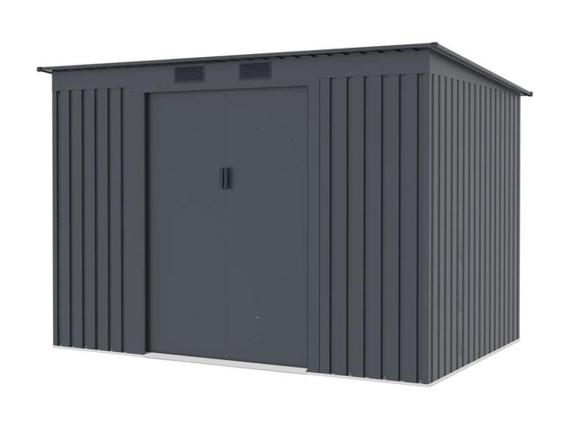 Casa de scule metalice Ganner 261x181x176cm - Antracit A15 - Gartwerk