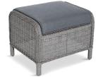 Pufy technorattanowa Novici - Grey - 2szt