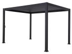 Pergola tarasowa aluminiowa 3x4 wolnostojąca antracyt Mirador Deluxe