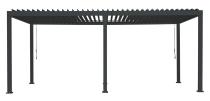 Aluminiowa pergola tarasowa 3x6 Antracyt Mirador Deluxe