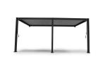 Nowoczesna pergola tarasowa przyścienna 3x5,3m aluminiowa Mirador Wall Deluxe