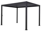 Gotowa pergola tarasowa 3x4 z lamelami Antracyt Mirador Classic