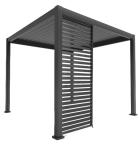 Panel żaluzja do pergoli Mirador antracyt 120x240cm - Louver Wall 400