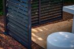 Panel Louver Wall 400 - Anthracite