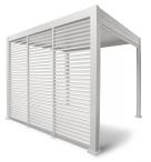 Panel Louver Wall 400 - White