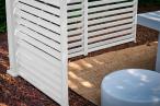Panel Louver Wall 400 - White