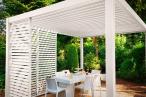 Panel Louver Wall 400 - White